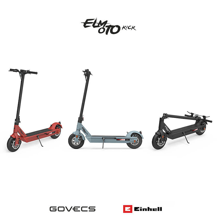 guide Afgang Situation GOVECS and Einhell launch E-Kickscooter with Power X-Change